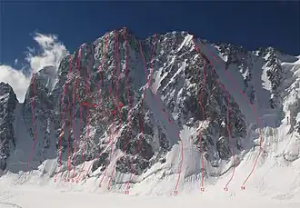 Pik Swobodnaja Korea Nordwand