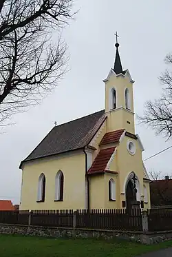 Kapelle der Jungfrau Maria und des hl. Wenzel in Pechova Lhota