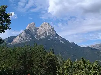 Die Gipfel des Pedraforca
