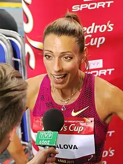 Iwet Lalowa-Collio Rang sieben in 11,25 s