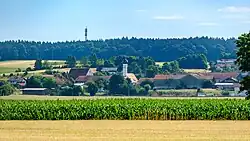 Peiß, gesehen aus östlicher Richtung.