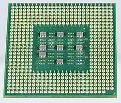 Pentium 4 Willamette (Sockel 478), Ober- und Unterseite