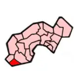 Lage im District Penwith