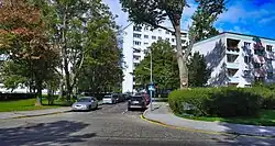 Bereich Moritz-Seeler-Gasse, Blick Richtung Norden