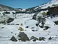 Perisher, Australiens größtes Skigebiet, ist über die Kosciuszko Road erreichbar.