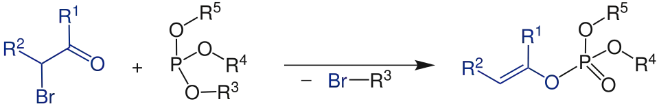 Bruttogleichung der Perkow-Reaktion