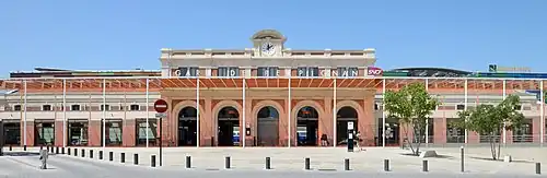 Der Bahnhof von Perpignan