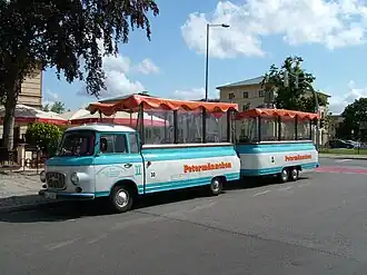 Petermännchen-Stadtrundfahrtsbus in Schwerin (2009)