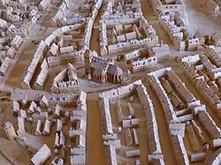 Straßenzüge Berlins 1690, Modell des Märkischen Museums in Berlin