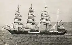 Die Petschili im Ärmelkanal (Datum unbekannt)