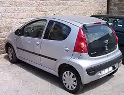 Peugeot 107 Fünftürer (2005–2009)