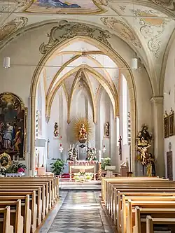 Blick zum Altar