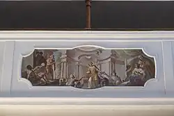 Laurentius verteilt die Schätze der Kirche