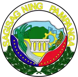 Offizielles Siegel der Provinz Provinz Pampanga