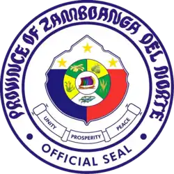 Offizielles Siegel der Provinz Zamboanga del Norte