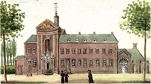 Wittem, Kapuzinerkloster (um 1850)