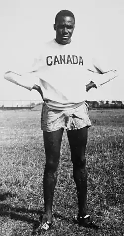 Bronzemedaillengewinner Phil Edwards – 1928 Vierter / 1932 und 1936 jeweils Dritter – erreichte zum dritten Mal in Folge das 800-Meter-Finale