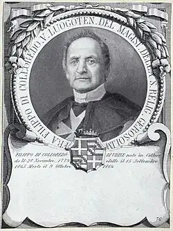 Philipp von Colloredo-Mels (1778–1864), Statthalter des Malteser­ordens