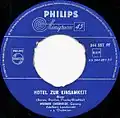 Werner Overheidt: Hotel zur Einsamkeit, Single 1956.