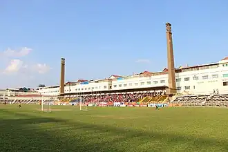 Army Stadium beim Meisterschaftsspiel, 2015