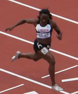 Phobay Kutu-Akoi – ausgeschieden als Fünfte in 11,61 s