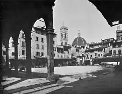 Piazza del Mercato Vecchio, um 1888