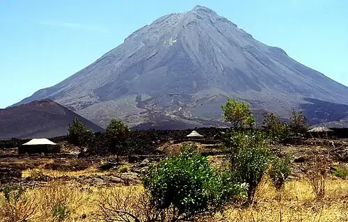 Pico do Fogo – Dorfhäuser in der Caldeira in 1600 m Höhe