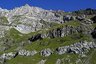 Dündenhorn vom Süden im Sommer
