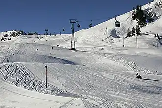 Skigebiet zwischen Leiterli und Betelberg