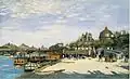 Le Pont des Arts (Pierre-Auguste Renoir, 1857)