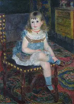 Pierre-Auguste Renoir: Georgette Charpentier sitzend