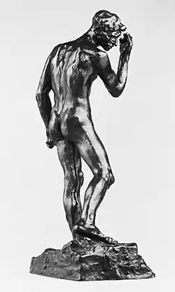 Rückenansicht der Aktstudie