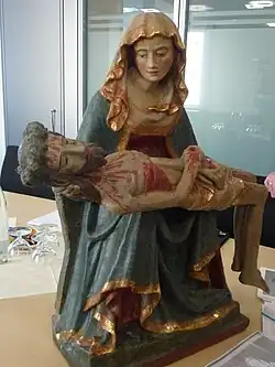 Schöne Pieta aus dem Mittelalter