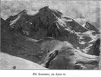 Pik Semjonow (Aufnahme von Gottfried Merzbacher in 1902/03)