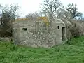Pillbox Bunker der Taunton Stop Linie.