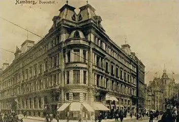 Kontorhaus Dovenhof um 1900