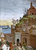 Detail, Blick auf Ancona