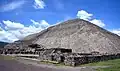Sonnenpyramide von Teotihuacán, Mexiko