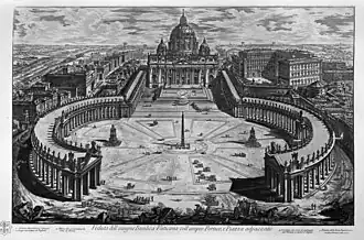 Petersplatz von Gian Lorenzo Bernini