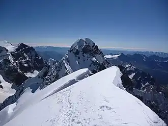 Hauptgipfel vom nordwestlichen Vorgipfel