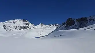 Piz d’Agnel, aufgenommen von der Val d’Agnel