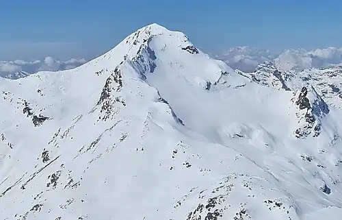 Blick nach Südwesten zum Pizzo Stella.