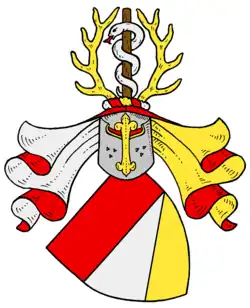 Altes Wappen derer von Plüskow