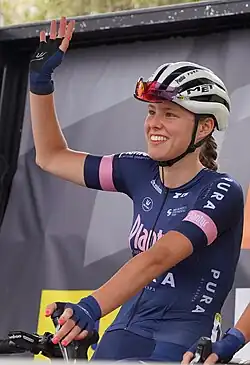 Julie De Wilde bei der Tour de France Femmes 2022