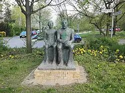 Plastik „Vater und Sohn“ 1994
