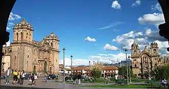 Zentraler Platz von Cusco, Peru
