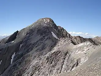 Das Aroser Rothorn, höchster Berg der Plessur-Alpen