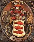 Wappen derer von Plötz im Kreishaus Greifswald