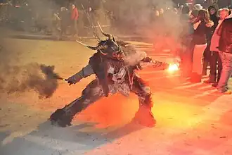 Krampus in Pörtschach am Wörther See