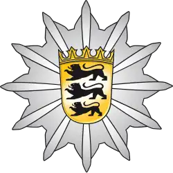 Polizeistern Baden-Württemberg